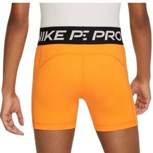 Nike Pro 5" Compression Shorts Size XL Vivid Orange